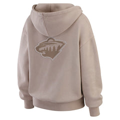 NHL Minnesota Wild WEAR by Erin Andrews Women's Washed Pullover Crewdie