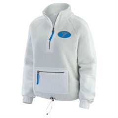 NHL St. Louis Blues WEAR by Erin Andrews Women's Polar Fleece Quarter-Zip Jacket