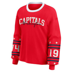 NHL Washington Capitals WEAR by Erin Andrews Women's Long-Sleeve Sport T-Shirt