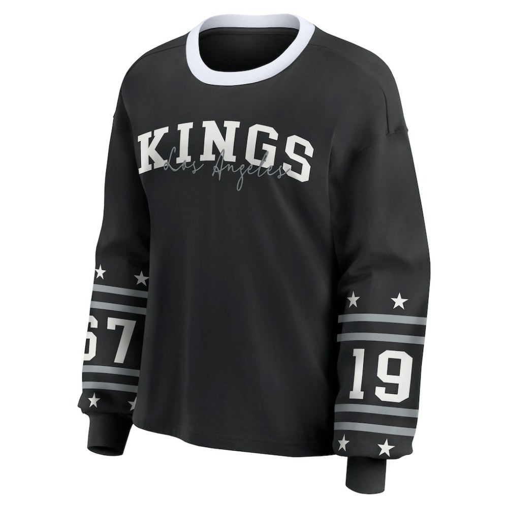 NHL Los Angeles Kings WEAR by Erin Andrews Women's Long-Sleeve Sport T-Shirt