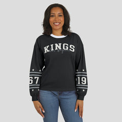 NHL Los Angeles Kings WEAR by Erin Andrews Women's Long-Sleeve Sport T-Shirt