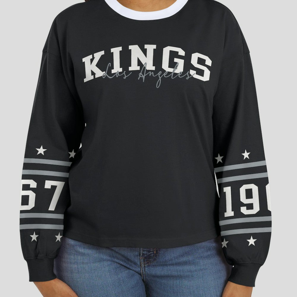 NHL Los Angeles Kings WEAR by Erin Andrews Women's Long-Sleeve Sport T-Shirt