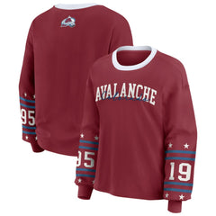 NHL Colorado Avalanche WEAR by Erin Andrews Women's Long-Sleeve Sport T-Shirt