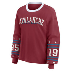 NHL Colorado Avalanche WEAR by Erin Andrews Women's Long-Sleeve Sport T-Shirt