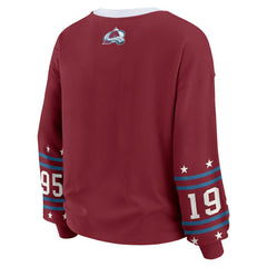 NHL Colorado Avalanche WEAR by Erin Andrews Women's Long-Sleeve Sport T-Shirt