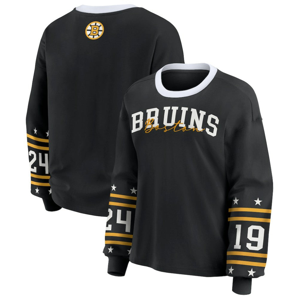 NHL Boston Bruins WEAR by Erin Andrews Women's Long-Sleeve Sport T-Shirt