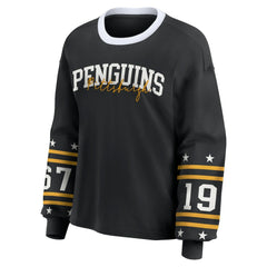 NHL Pittsburgh Penguins WEAR by Erin Andrews Women's Long-Sleeve Sport T-Shirt