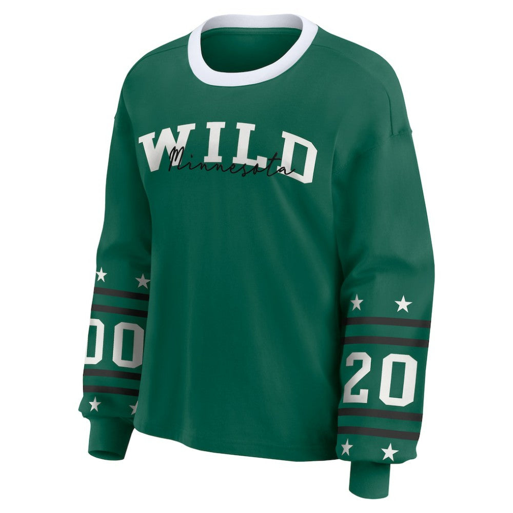 NHL Minnesota Wild WEAR by Erin Andrews Women's Long-Sleeve Sport T-Shirt