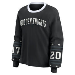 NHL Vegas Golden Knights WEAR by Erin Andrews Women's Long-Sleeve Sport T-Shirt