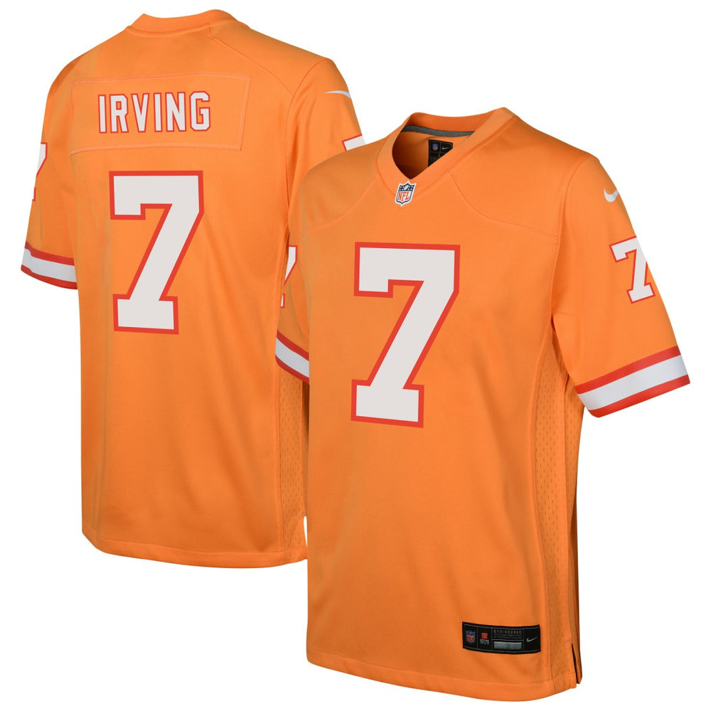 Bucky Irving  Youth Alternate Game Jersey - Tampa Bay Buccaneers Jerseys