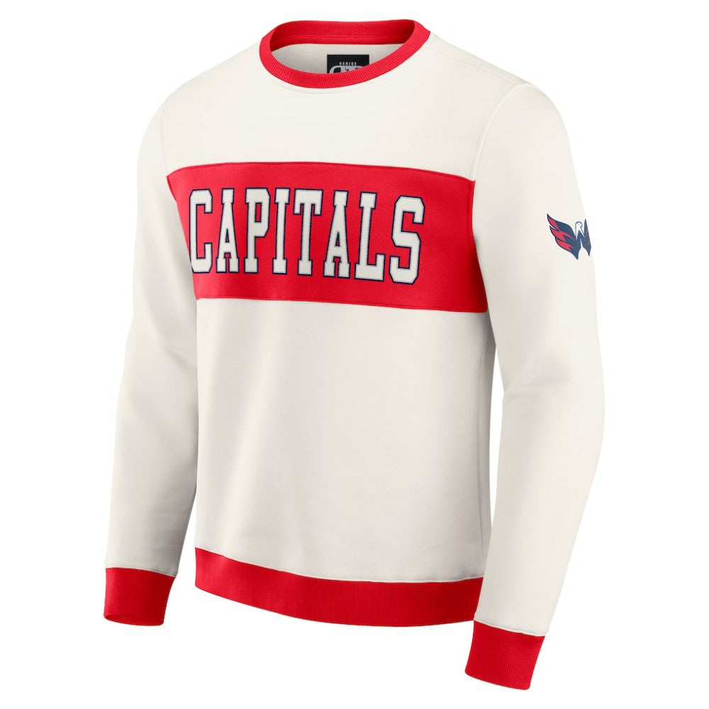 NHL Washington Capitals Darius Rucker Collection by Fanatics Colorblock Pullover Sweatshirt