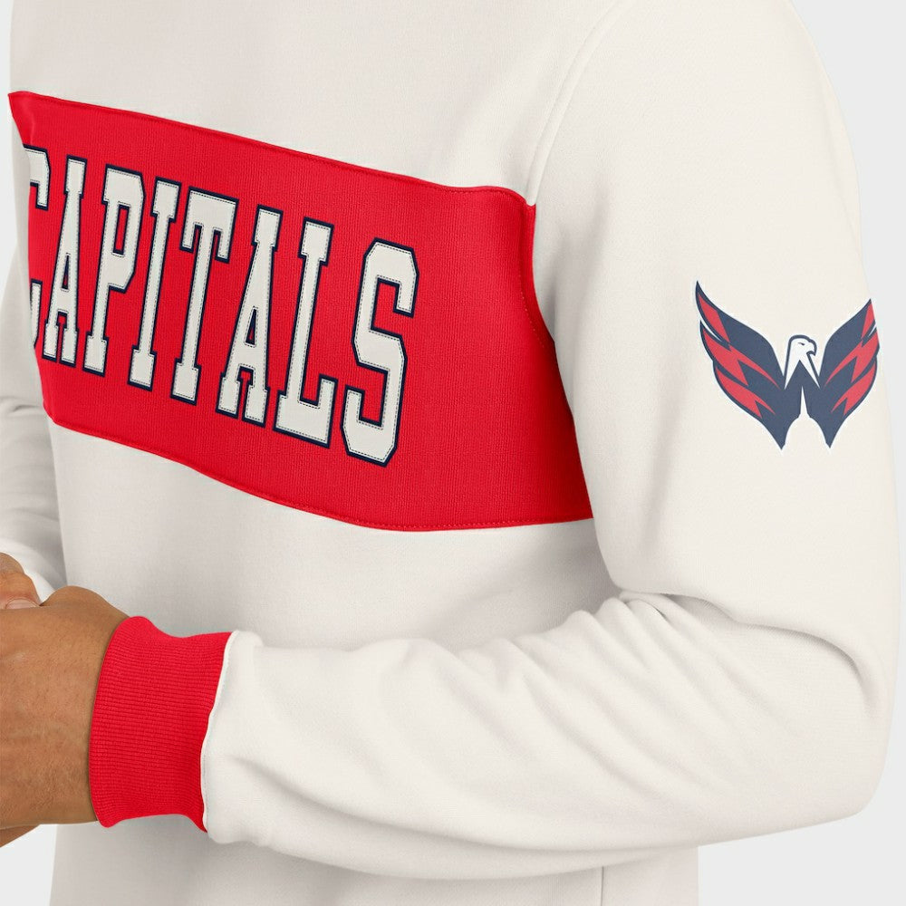 NHL Washington Capitals Darius Rucker Collection by Fanatics Colorblock Pullover Sweatshirt