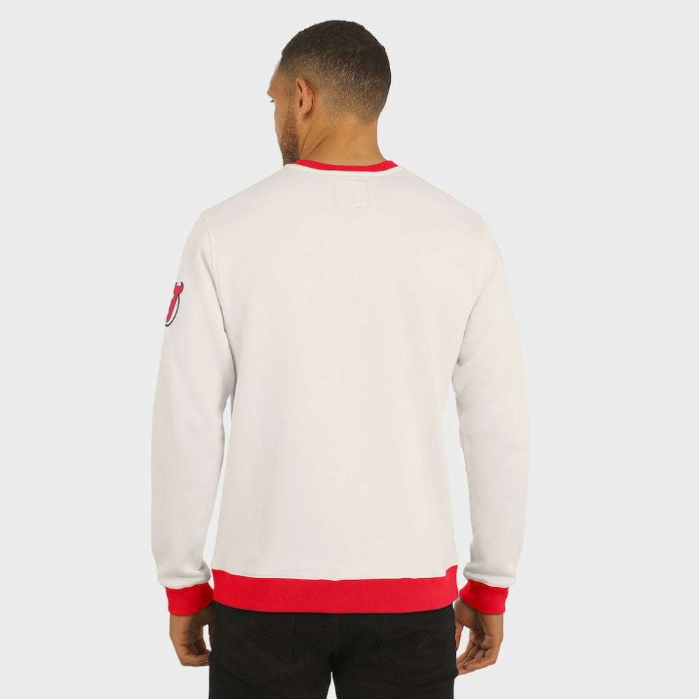 NHL New Jersey Devils Darius Rucker Collection by Fanatics Colorblock Pullover Sweatshirt