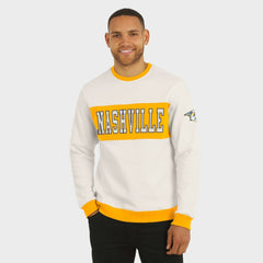 NHL Nashville Predators Darius Rucker Collection by Fanatics Colorblock Pullover Sweatshirt