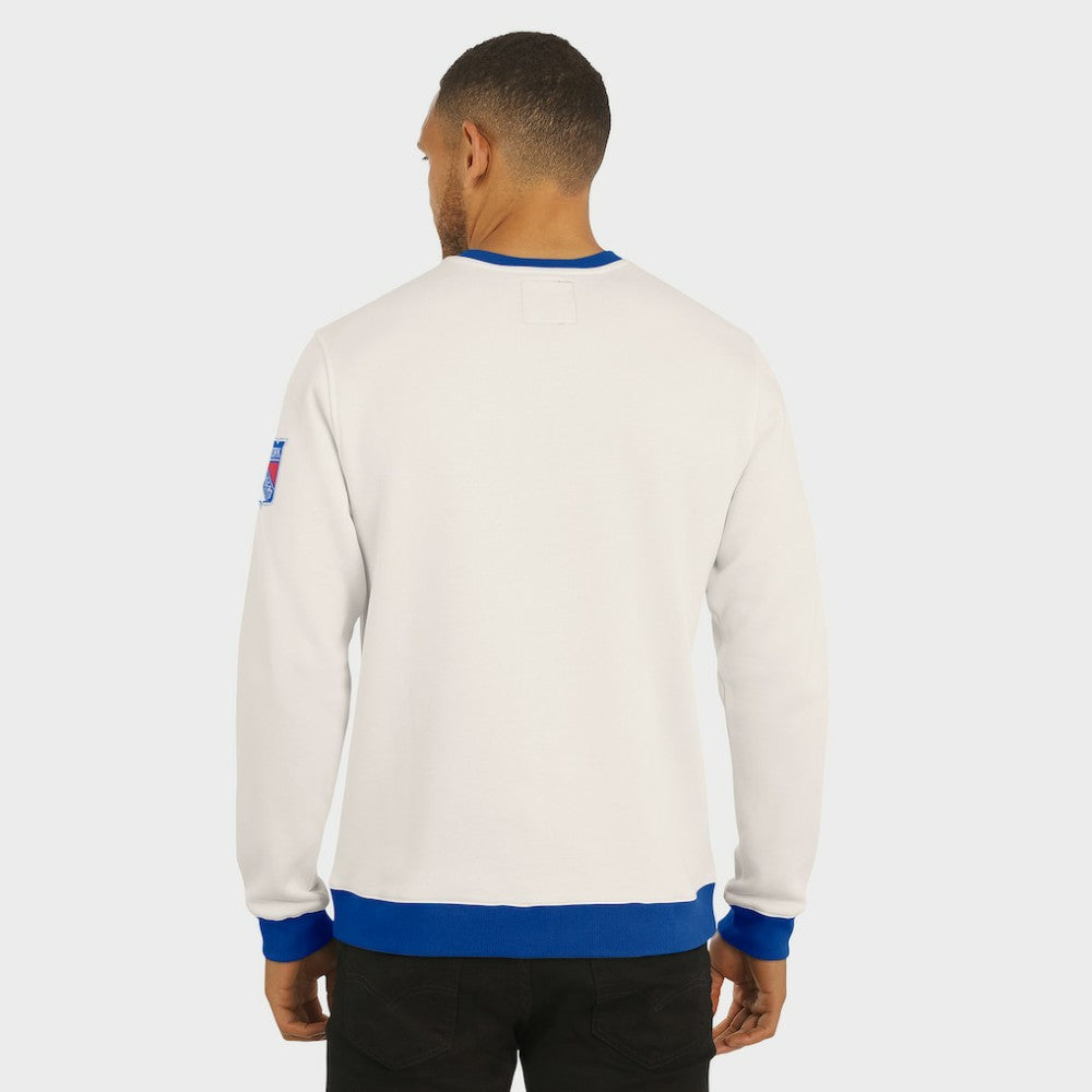 NHL New York Rangers Darius Rucker Collection by Fanatics Colorblock Pullover Sweatshirt