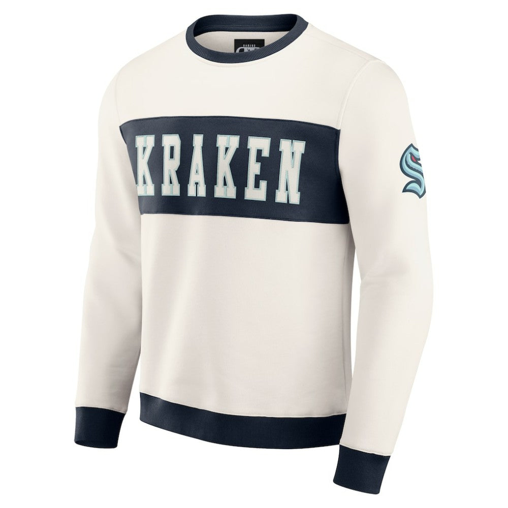 NHL Seattle Kraken Darius Rucker Collection by Fanatics Colorblock Pullover Sweatshirt