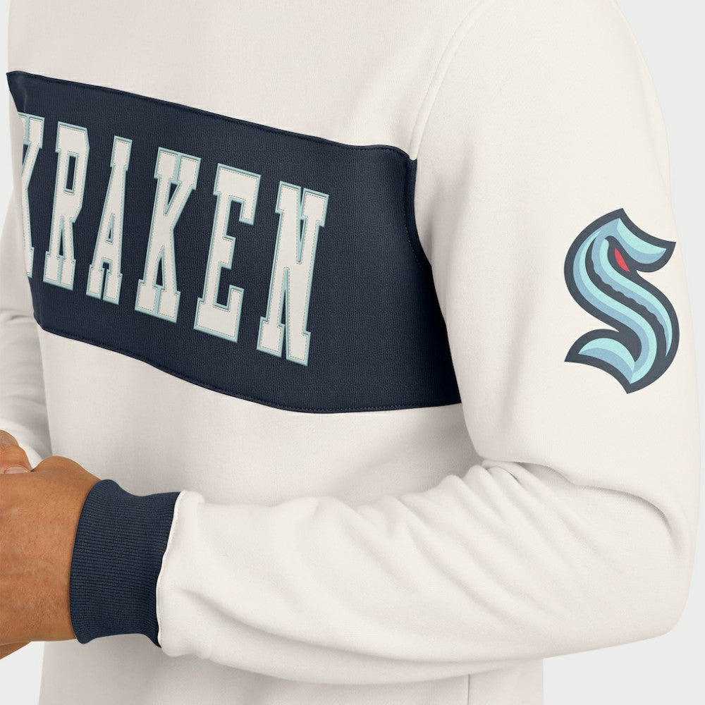 NHL Seattle Kraken Darius Rucker Collection by Fanatics Colorblock Pullover Sweatshirt