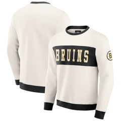 NHL Boston Bruins Darius Rucker Collection by Fanatics Colorblock Pullover Sweatshirt