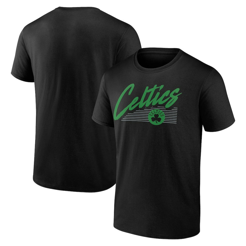 Boston Celtics Color Block Slant T-Shirt