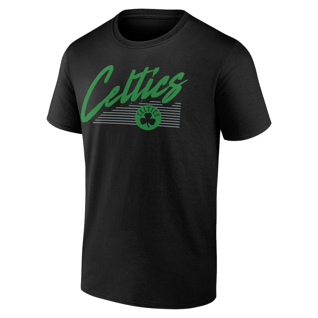 Boston Celtics Color Block Slant T-Shirt
