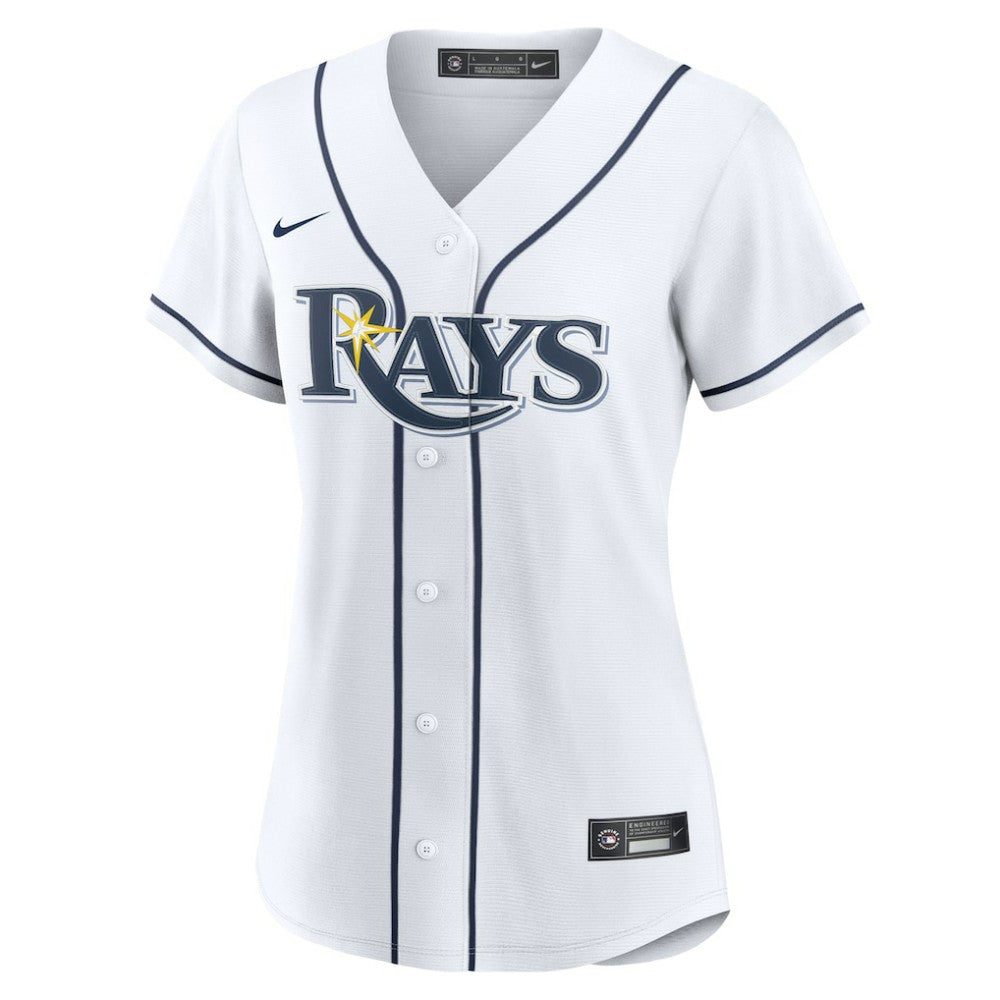 White Jonathan Aranda Tampa Bay Rays Nike Women's Home Replica Jersey