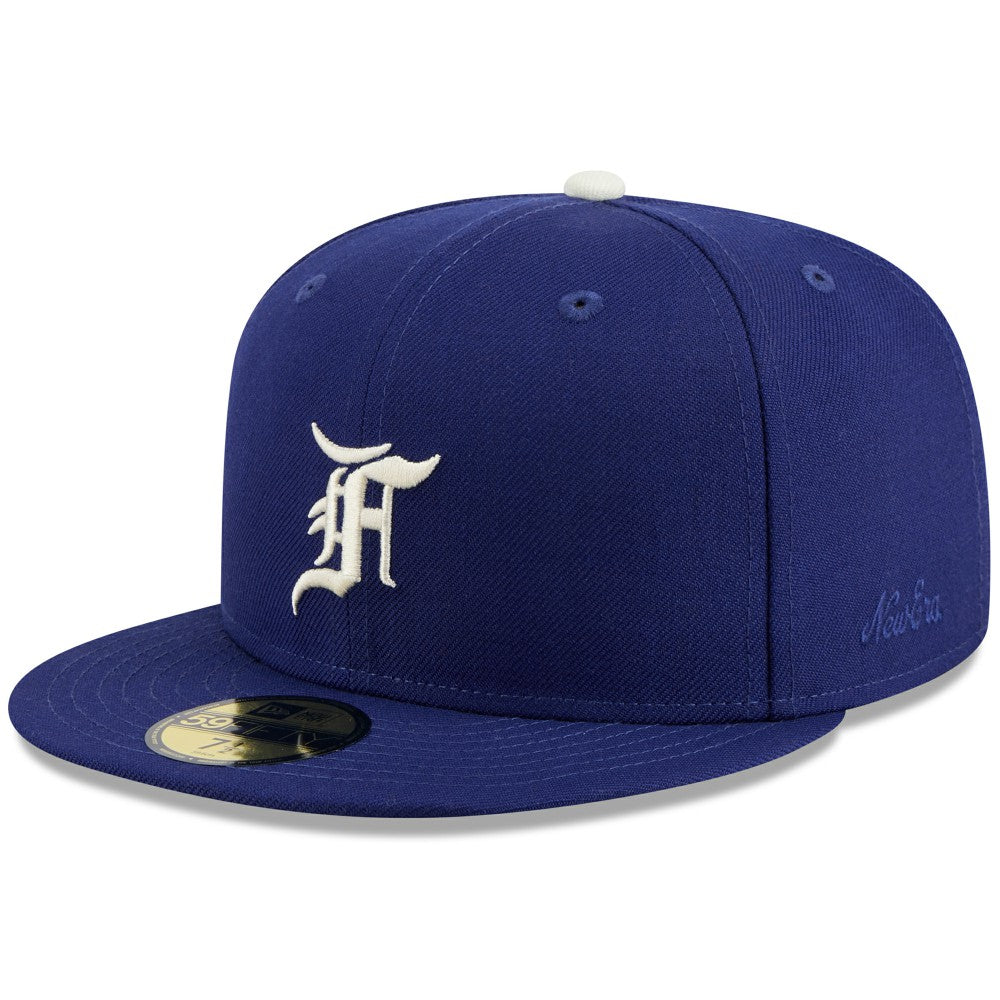 Royal Los Angeles Dodgers New Era x Fear of God 2024 World Series 59FIFTY Fitted Hat