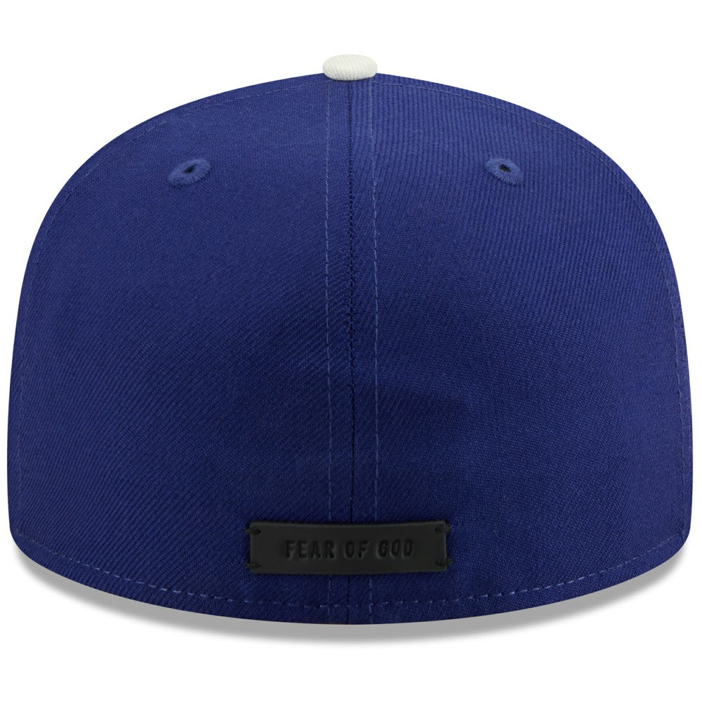 Royal Los Angeles Dodgers New Era x Fear of God 2024 World Series 59FIFTY Fitted Hat