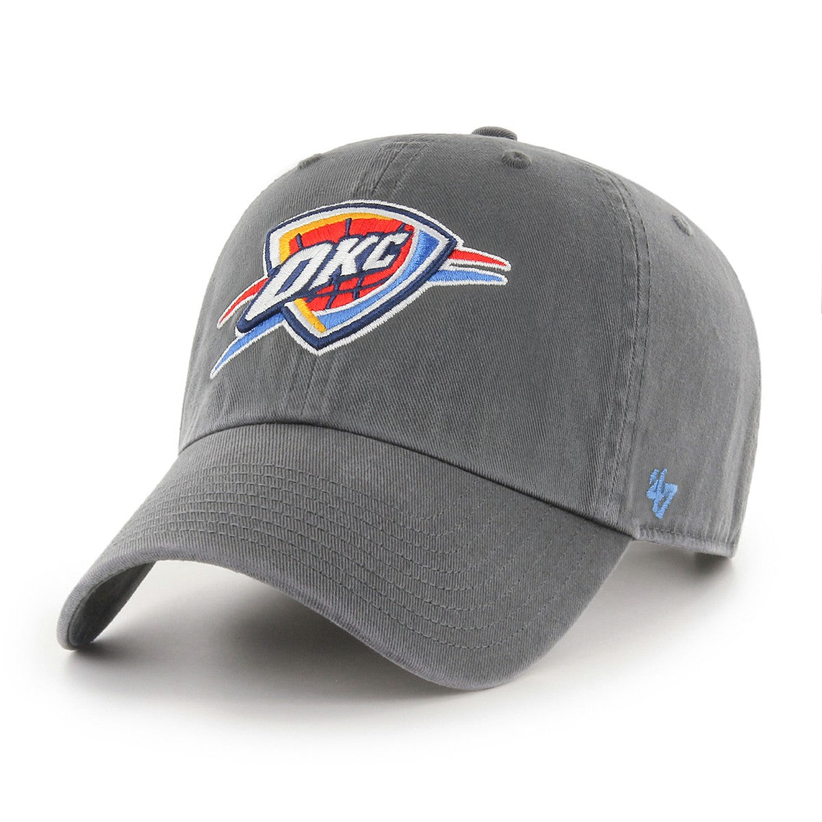 47 brand Oklahoma City Thunder '47 Core Logo Clean Up Adjustable Hat