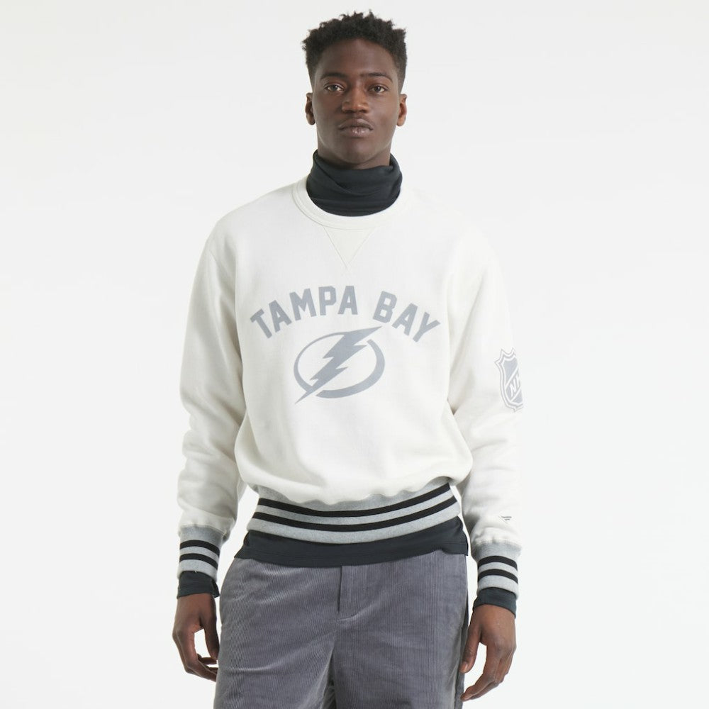 NHL Tampa Bay Lightning Todd Snyder by Fanatics Relaxed Canadian Fleece Crew