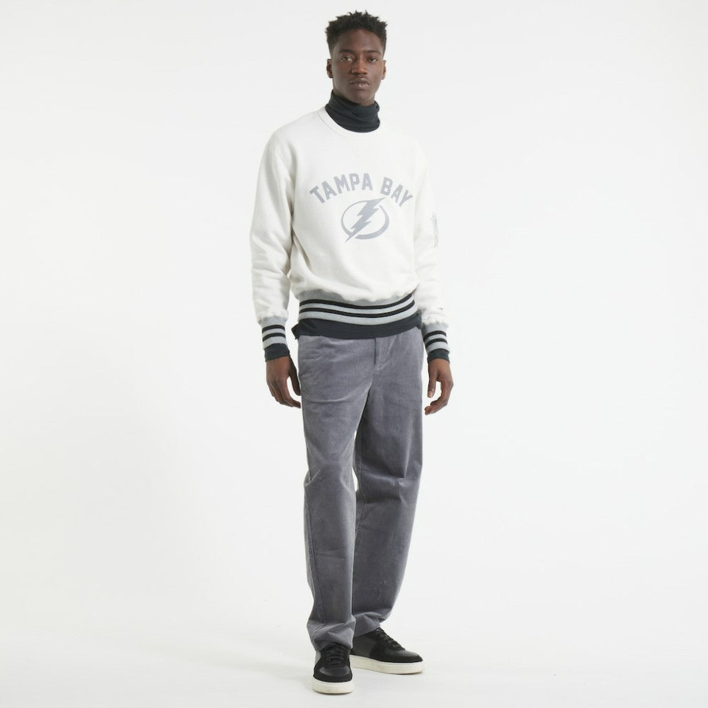 NHL Tampa Bay Lightning Todd Snyder by Fanatics Relaxed Canadian Fleece Crew