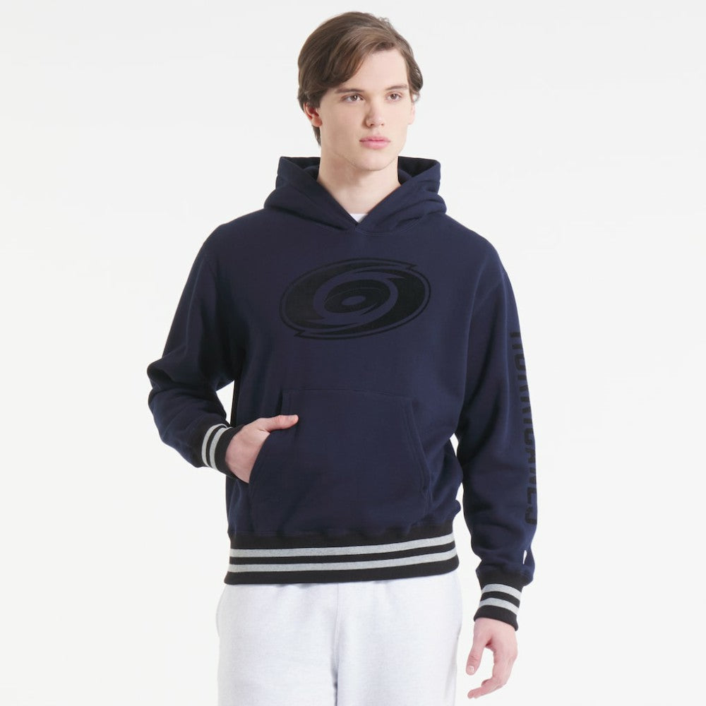 NHL Carolina Hurricanes Todd Snyder by Fanatics Relaxed Canadian Fleece Hoodie