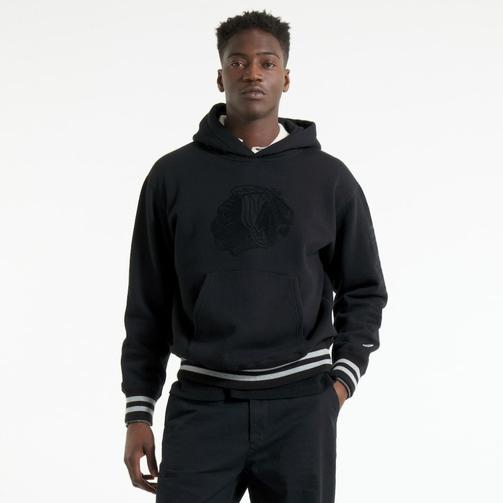 NHL Chicago Blackhawks Todd Snyder by Fanatics Relaxed Canadian Fleece Hoodie