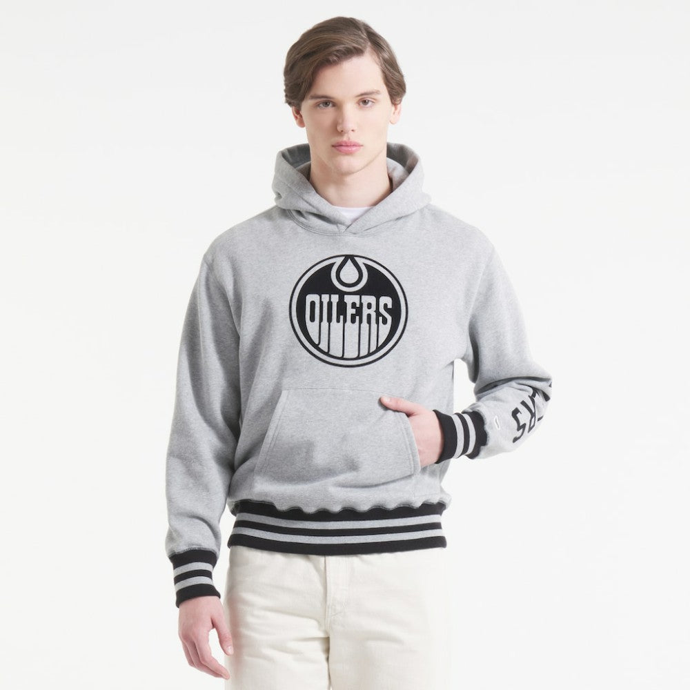 NHL Edmonton Oilers Todd Snyder by Fanatics Relaxed Canadian Fleece Hoodie