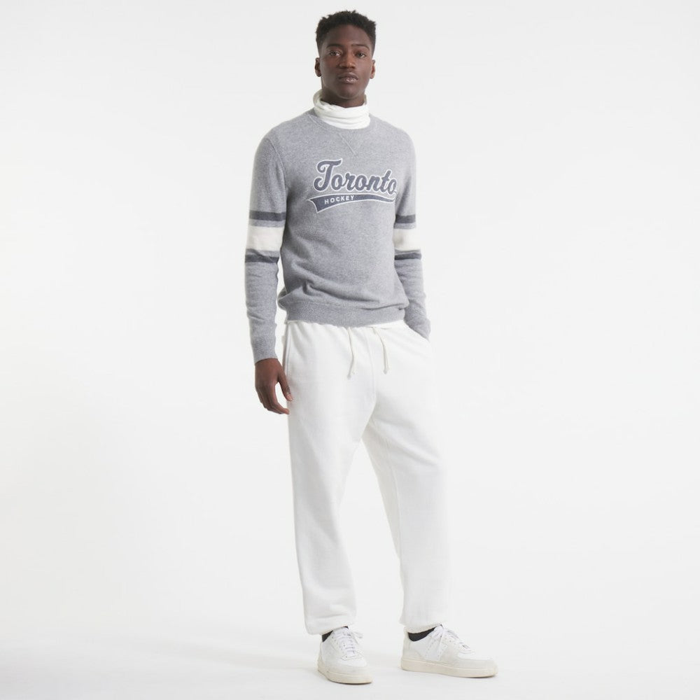 NHL Toronto Maple Leafs Todd Snyder by Fanatics Cashmere Crew Sweater