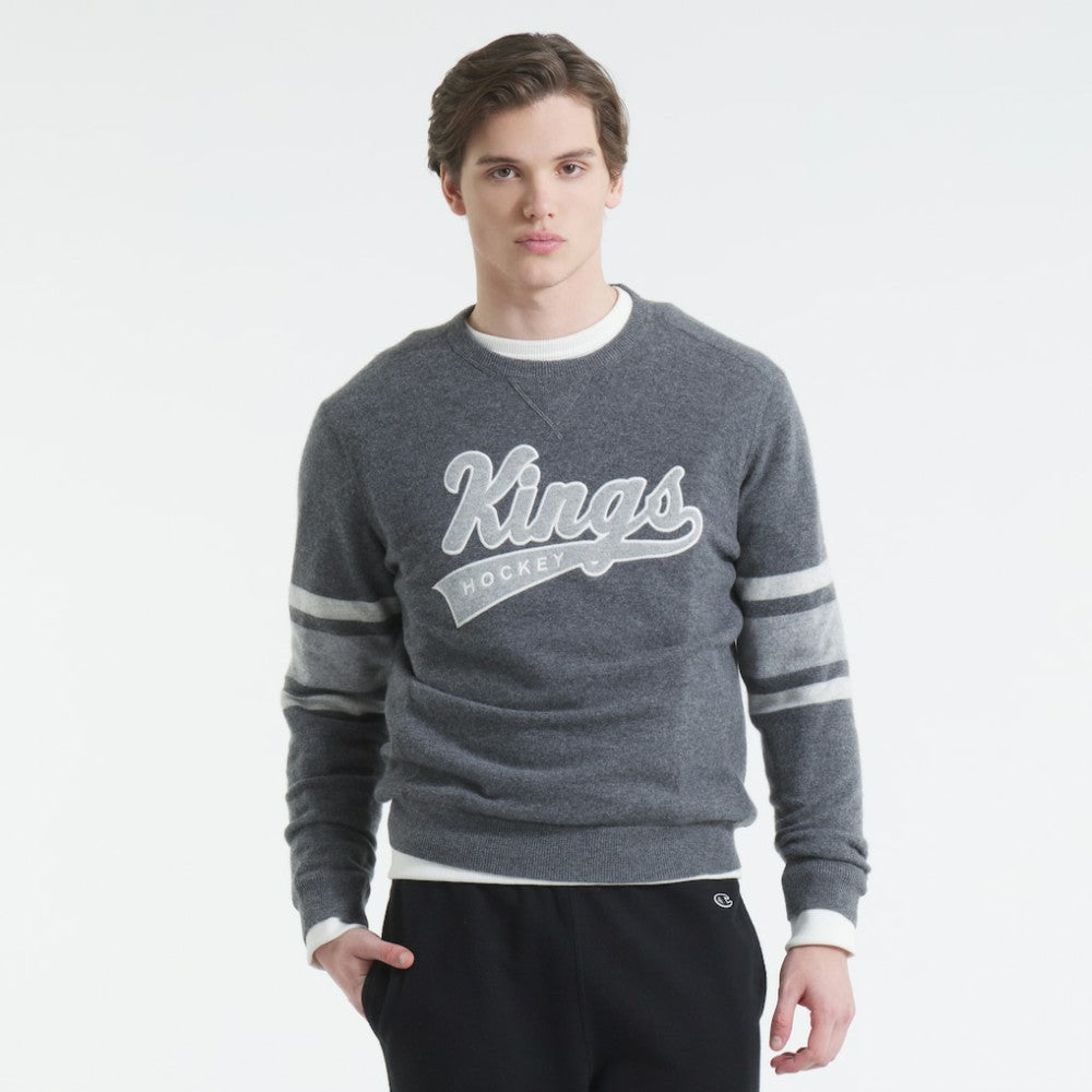 NHL Los Angeles Kings Todd Snyder by Fanatics Cashmere Crew Sweater