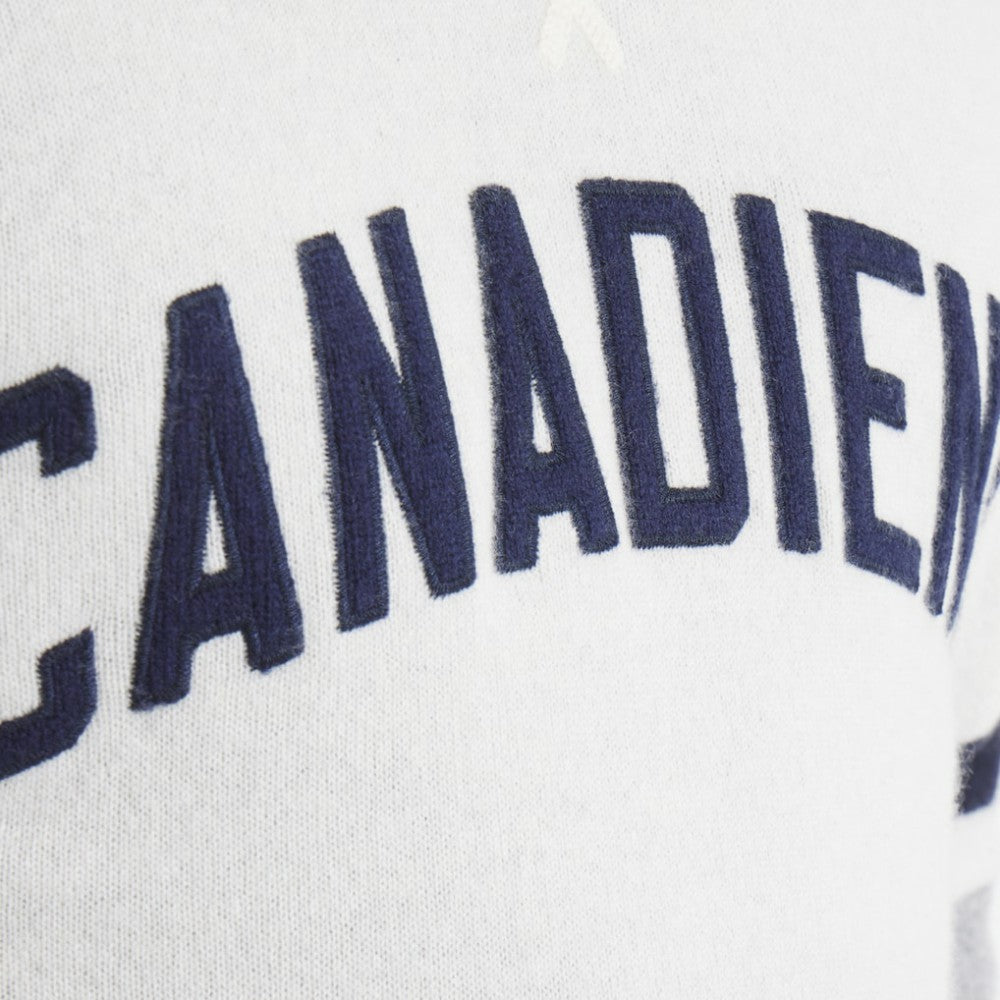 NHL Montreal Canadiens Todd Snyder by Fanatics Cashmere Hooded Sweater