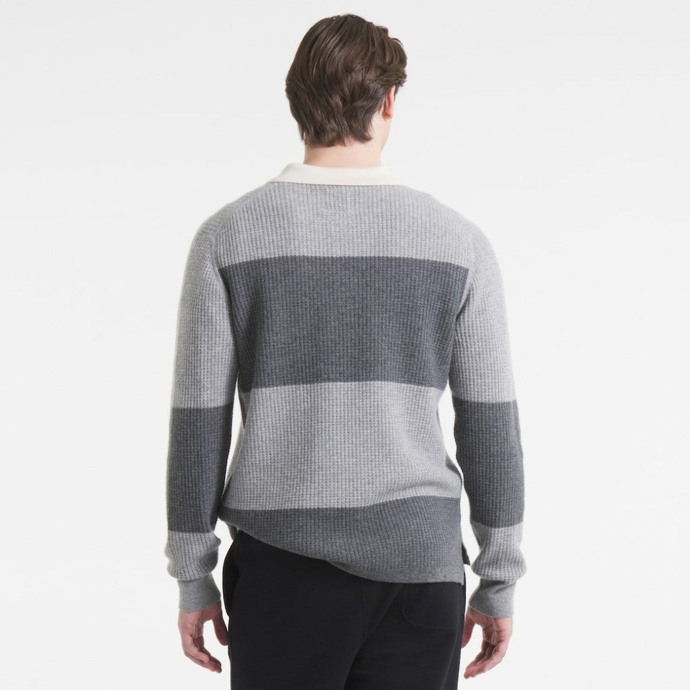 NHL New York Rangers Todd Snyder by Fanatics Cashmere Rugby Sweater