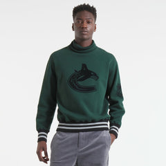NHL Vancouver Canucks Todd Snyder by Fanatics Relaxed Canadian Fleece Turtleneck