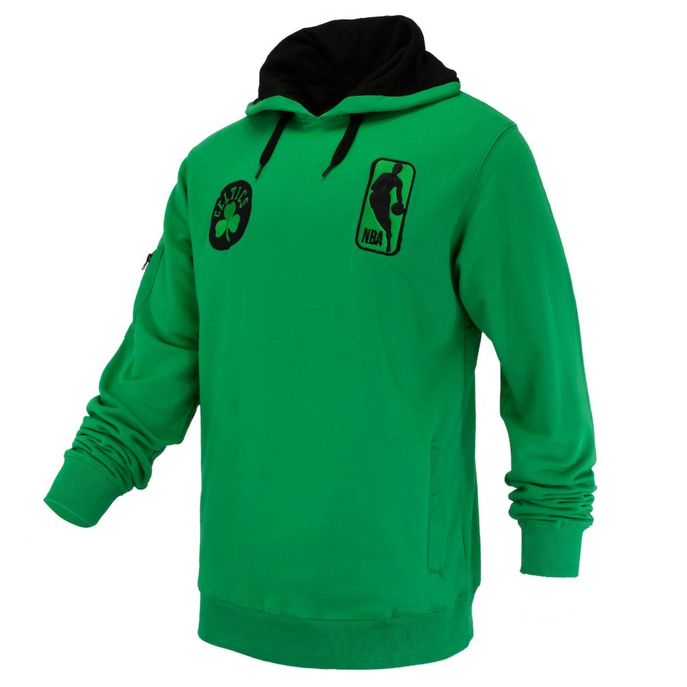Boston Celtics FISLL Unisex Logoman Shadow Collection Pullover Hoodie