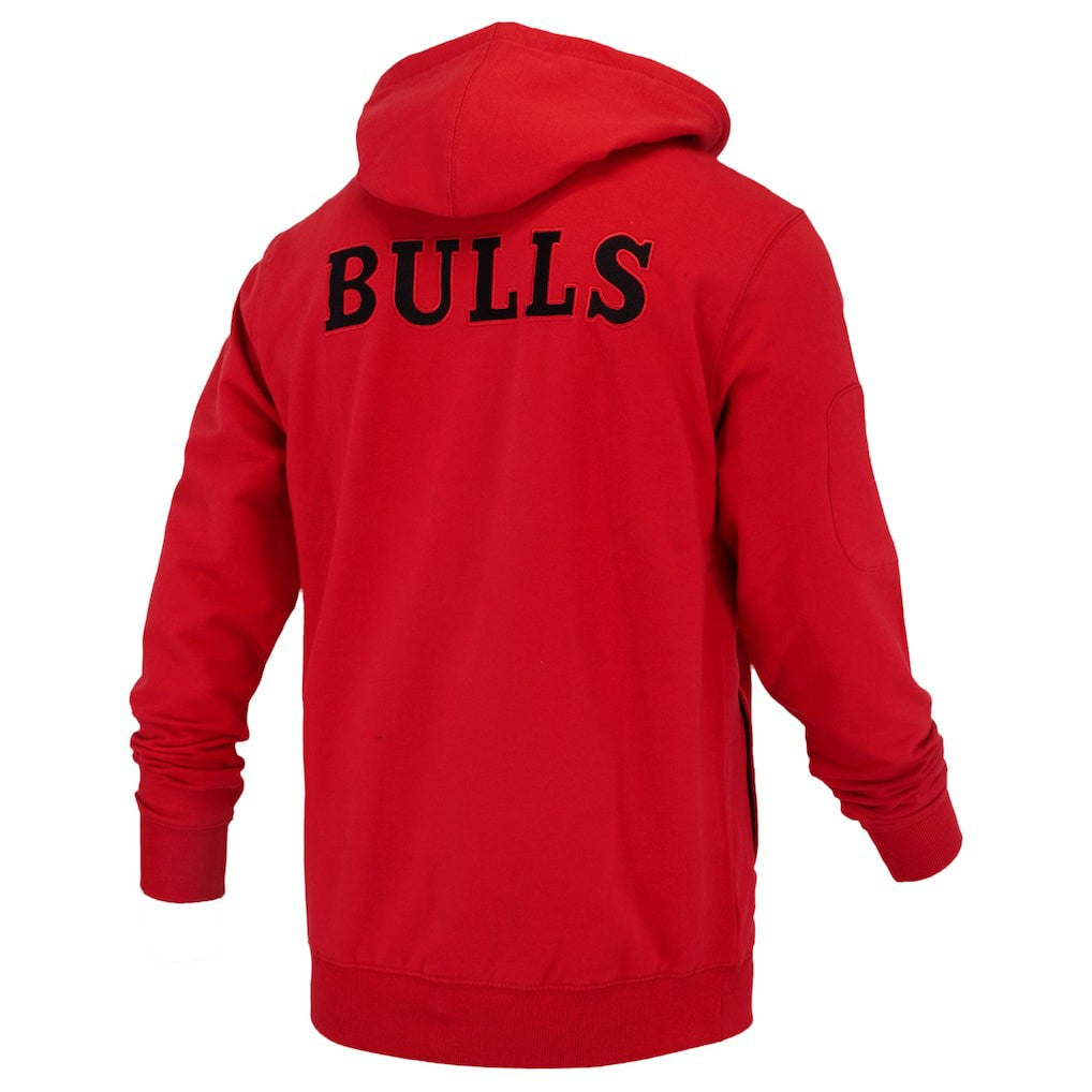 Chicago Bulls FISLL Unisex Logoman Shadow Collection Pullover Hoodie