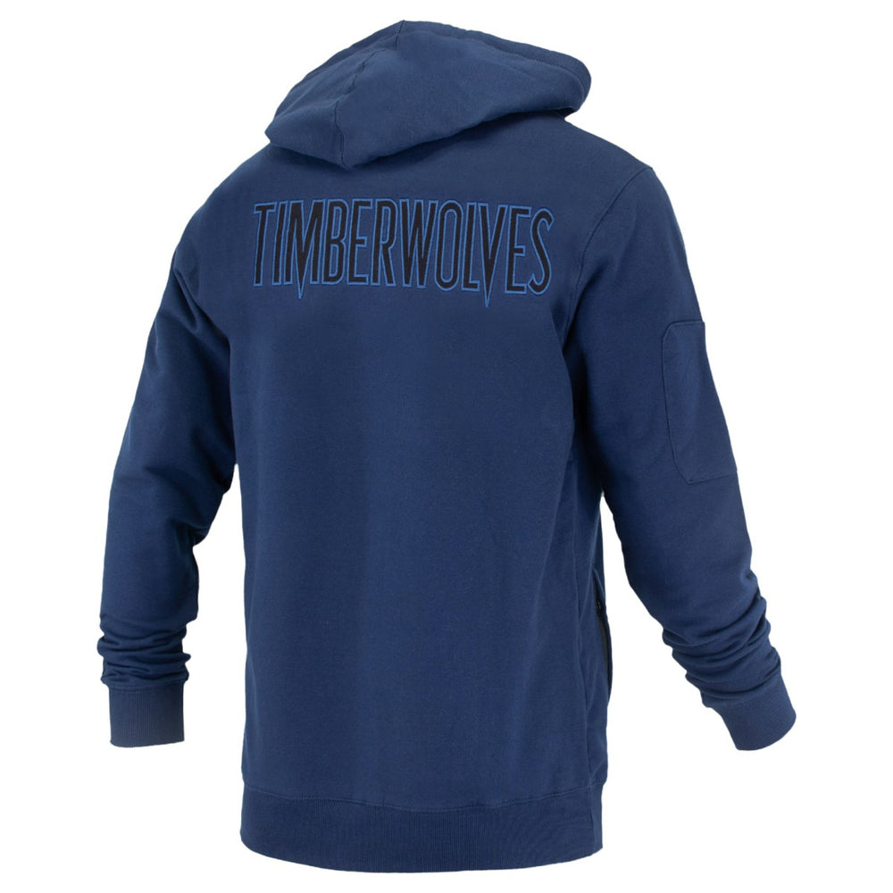 Minnesota Timberwolves FISLL Unisex Logoman Shadow Collection Pullover Hoodie