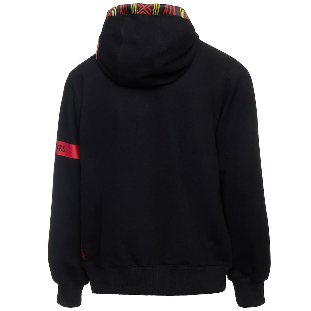 Atlanta Hawks NBA x Two Hype Culture & Hoops Collection Premium Pullover Hoodie - Black shop