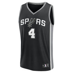 Fanatics De'Aaron Fox San Antonio Spurs Fast Break Replica Player Jersey
