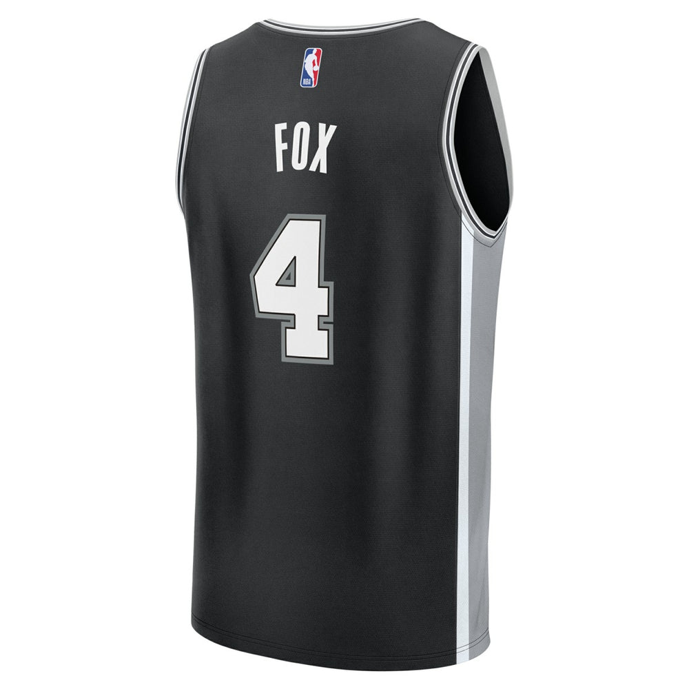 Fanatics De'Aaron Fox San Antonio Spurs Fast Break Replica Player Jersey