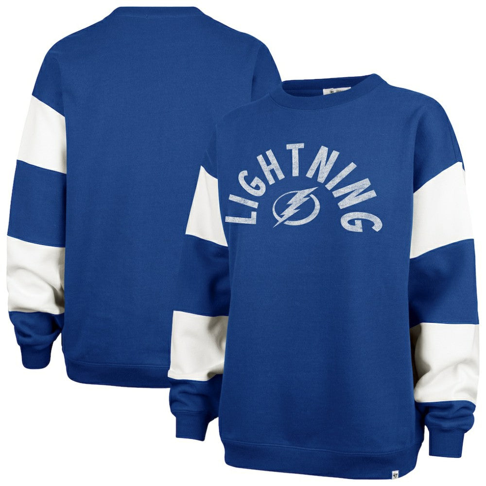 NHL Tampa Bay Lightning '47 Women's Eephus Barred Pullover Sweatshirt
