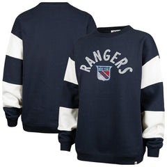 NHL New York Rangers '47 Women's Eephus Barred Pullover Sweatshirt