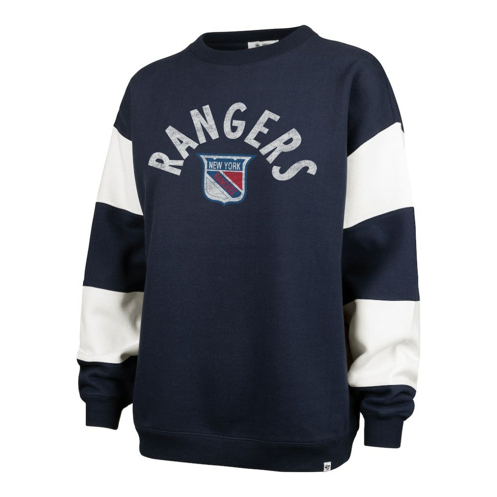 NHL New York Rangers '47 Women's Eephus Barred Pullover Sweatshirt