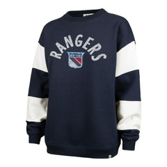 NHL New York Rangers '47 Women's Eephus Barred Pullover Sweatshirt