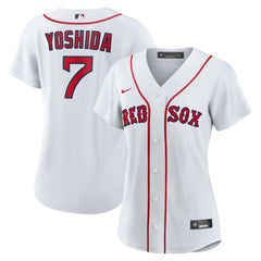 White Masataka Yoshida Boston Red Sox Nike Women's Home Replica Jersey