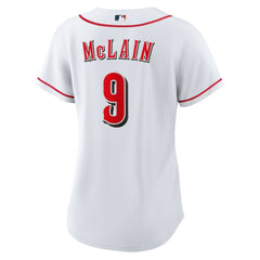 White Matt McLain Cincinnati Reds Nike Women's Home Replica Jersey